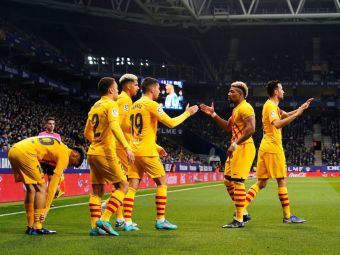 
	Espanyol - Barcelona 2-2. Echipa lui Xavi a egalat la ultima fază în derby-ul cu rivala locală
