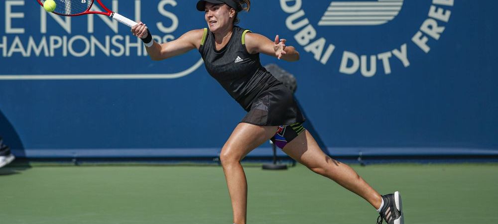 Gabriela Ruse Paula Badosa Simona Halep Tenis WTA Dubai