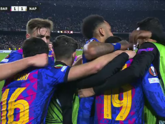 
	FC Barcelona - Napoli 1-1! Catalanii, doar egal la revenirea în Europa League. Trupa lui Xavi a ratat ocazie după ocazie
