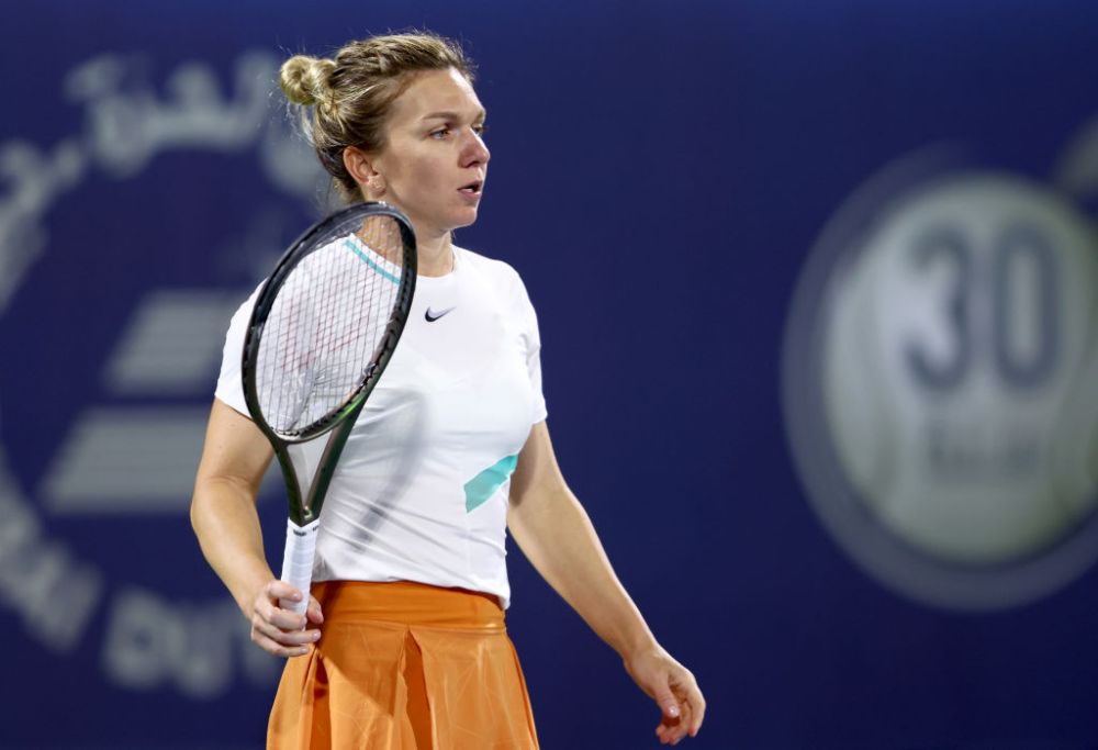 „Nadal de România!” Simona Halep a câștigat punctul turneului la Dubai, cu o lovitură imposibilă: cum s-a văzut de la nivelul fileului_13