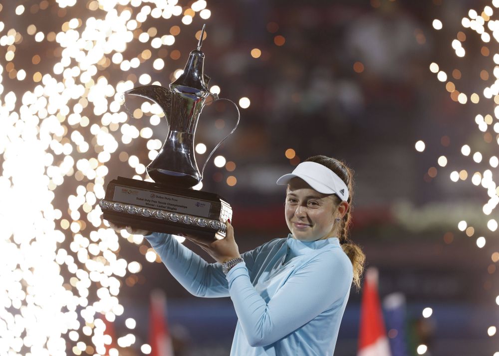 Devoratoarea Jelena Ostapenko! Letona a câștigat turneul de la Dubai, după o finală excelentă_5
