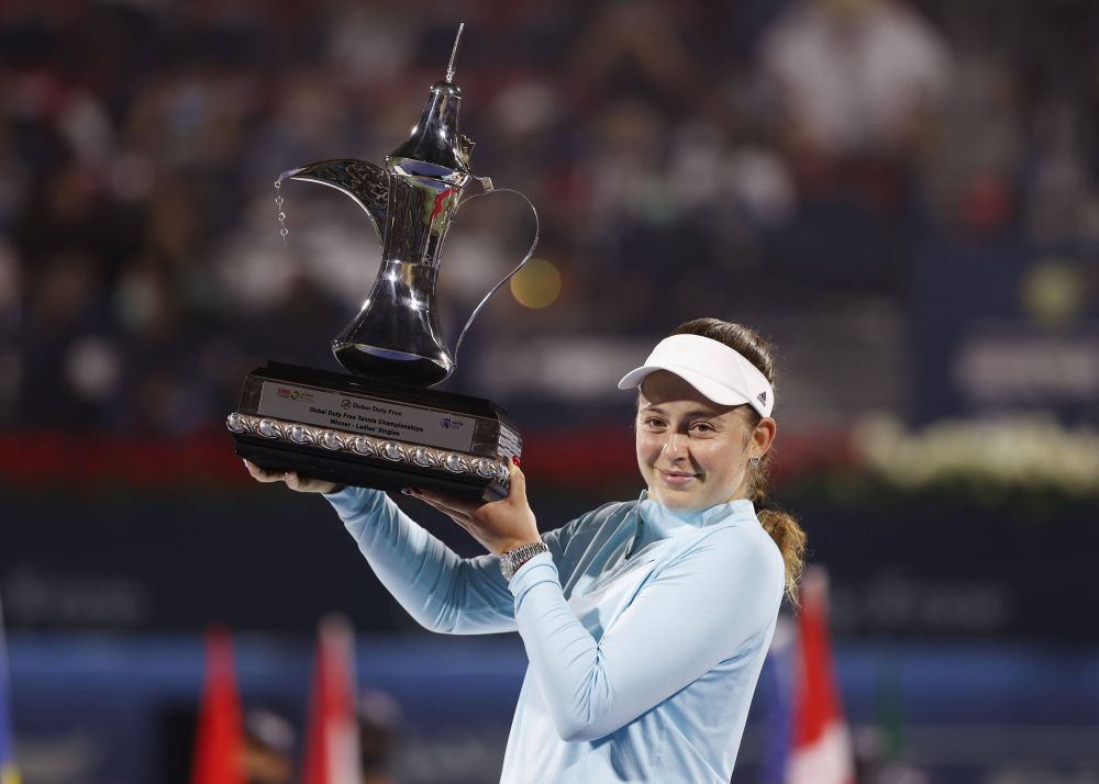 Devoratoarea Jelena Ostapenko! Letona a câștigat turneul de la Dubai, după o finală excelentă_6