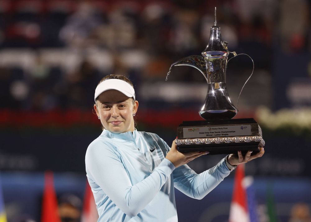Devoratoarea Jelena Ostapenko! Letona a câștigat turneul de la Dubai, după o finală excelentă_7
