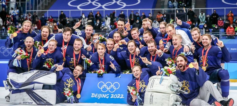 Jocurile Olimpice de Iarna 2022 Finlanda Hannes Bjorninen hochei pe gheata Ville Pokka