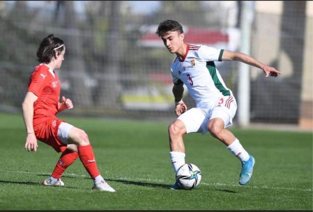 Încă un junior român a debutat la naționala Ungariei! A fost titular în ambele meciuri jucate de maghiari împotriva Elveției_4
