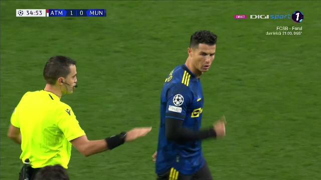 Ronaldo, scos din sărite de Hațegan! Cum a reacționat portughezul după ce arbitrul român l-a avertizat_9