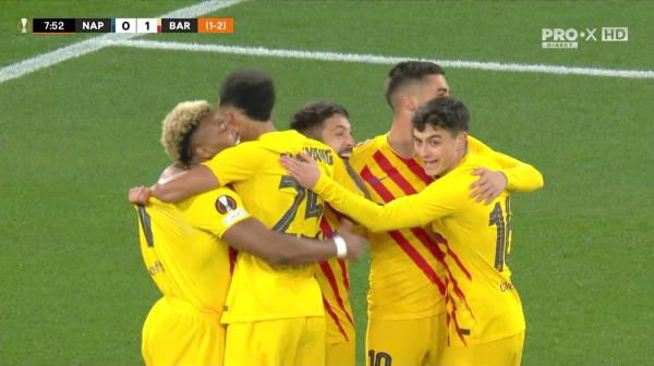 Napoli - Barcelona 2-4! Catalanii i-au zdrobit pe italienii în templul lui Maradona și s-au calificat în „optimile” Europa League_2