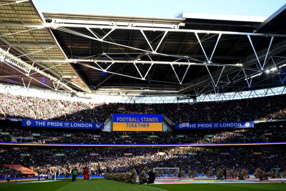 Momente răvășitoare pe stadionul Wembley! Ce s-a întâmplat înaintea startului finalei Cupei Ligii Angliei, dintre Chelsea și Liverpool_3