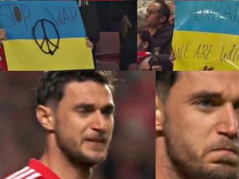 
	Imagini sfâșietoare la Lisabona! Ucraineanul Yaremchuk a izbucnit în lacrimi după ce publicul l-a ovaționat la scenă deschisă
