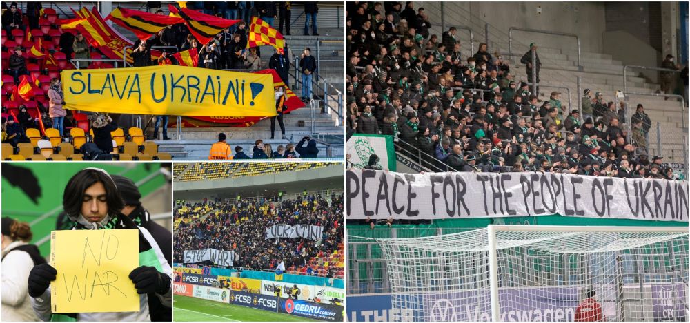 Din București și până în Texas pentru Ucraina! Bannerele afișate în weekend pe stadioanele lumii_23
