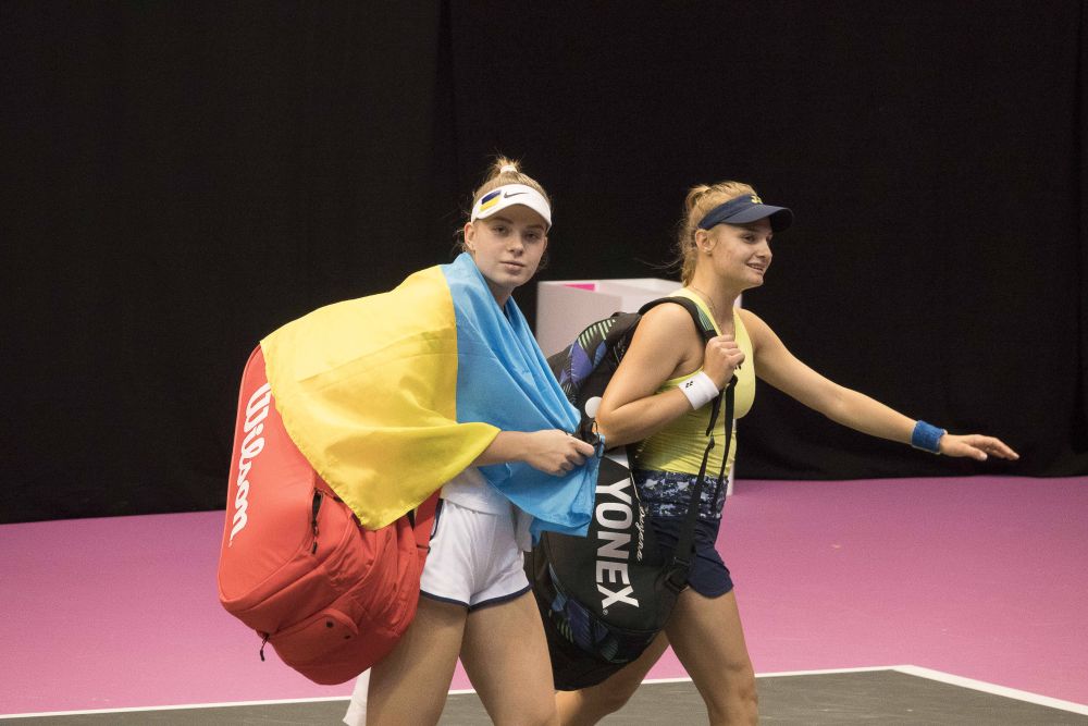 Tenismenele ucrainene care au fugit de război, lăsându-și părinții în urmă, s-au întors pe terenul de tenis! Ivanna Yastremska a debutat în circuitul WTA! Imagini emoționante_6