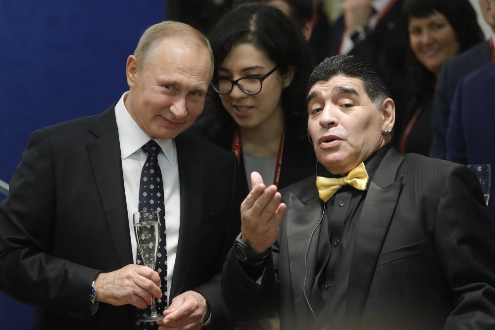 Momentul în care legendarul Maradona a refuzat să se întâlnească cu Putin: „Nu mă trezesc la ora aia!” _1