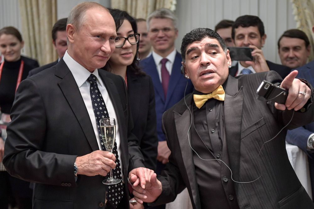 Momentul în care legendarul Maradona a refuzat să se întâlnească cu Putin: „Nu mă trezesc la ora aia!” _2