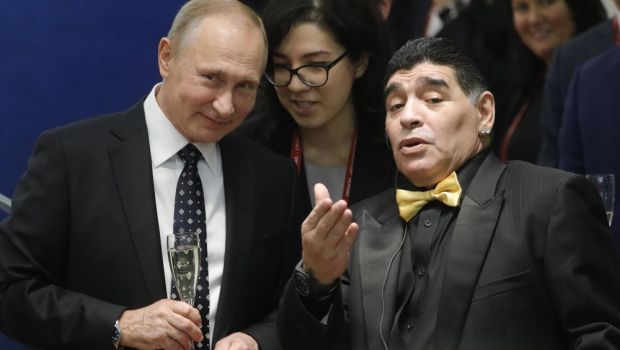 
	Momentul în care legendarul Maradona a refuzat să se întâlnească cu Putin: &bdquo;Nu mă trezesc la ora aia!&rdquo;&nbsp;
