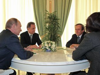 Michel Platini i-a cerut lui Vladimir Putin să oprească &rdquo;agresiunea&rdquo; din Ucraina