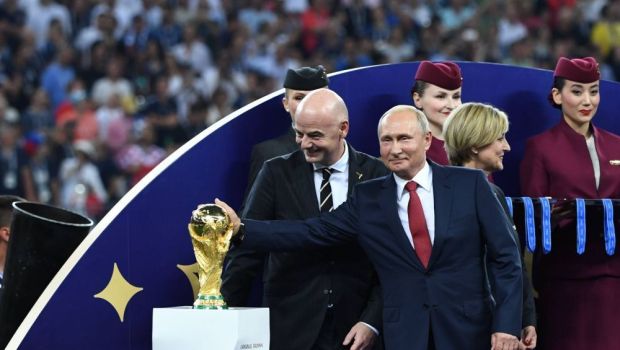 Ironie subtilă sau propaganda lui Putin? Presa din Rusia: &rdquo;FIFA și UEFA ne-au suspendat pentru că am fi ieșit campioni mondiali!&rdquo;
