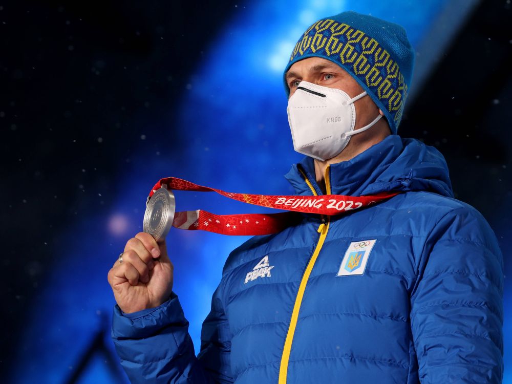 Imagini emoționante! Singurul medaliat ucrainean de la Jocurile Olimpice se ascunde într-o parcare în Kiev cu familia _4