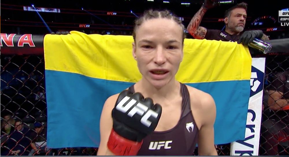 Moment emoționant în UFC! O ucraineancă a izbucnit în lacrimi după ce și-a zdrobit adversara: ”M-am îngrijorat, am plâns”_1