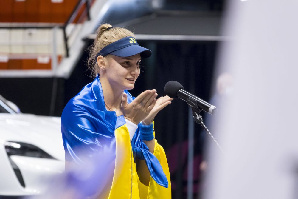 Dayana Yastremska, gest inimos. A anunțat imediat după finala de la Lyon ce va face cu banii câștigați. "Am luptat pentru Ucraina!"_5