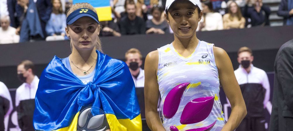 Dayana Yastremska Shuai Zhang Ucraina WTA Lyon