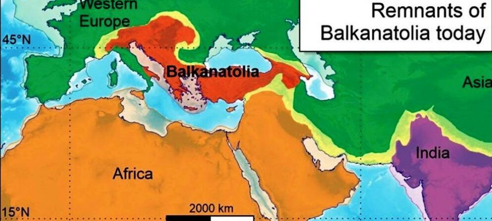 balkanatolia balcani continent disparut europa de est Romania