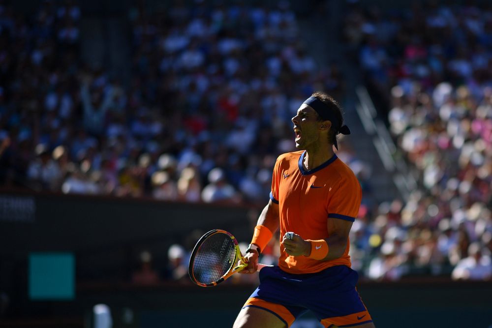 Victorie imposibilă și 16-0 în 2022! Rafael Nadal, comeback cinematografic în primul meci la Indian Wells, de la 2-5 în decisiv _4