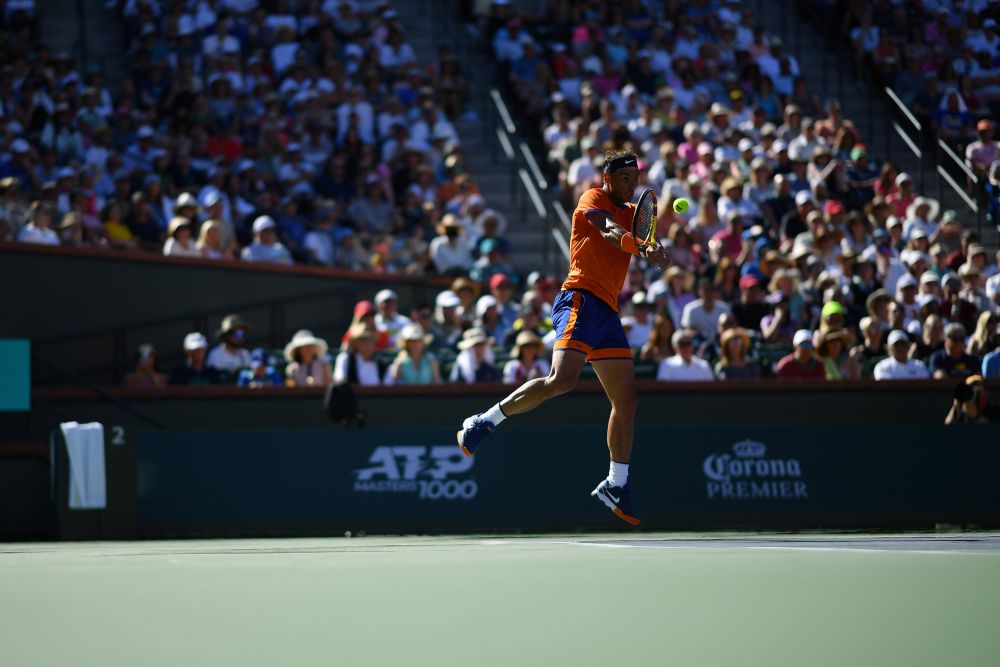 Victorie imposibilă și 16-0 în 2022! Rafael Nadal, comeback cinematografic în primul meci la Indian Wells, de la 2-5 în decisiv _7