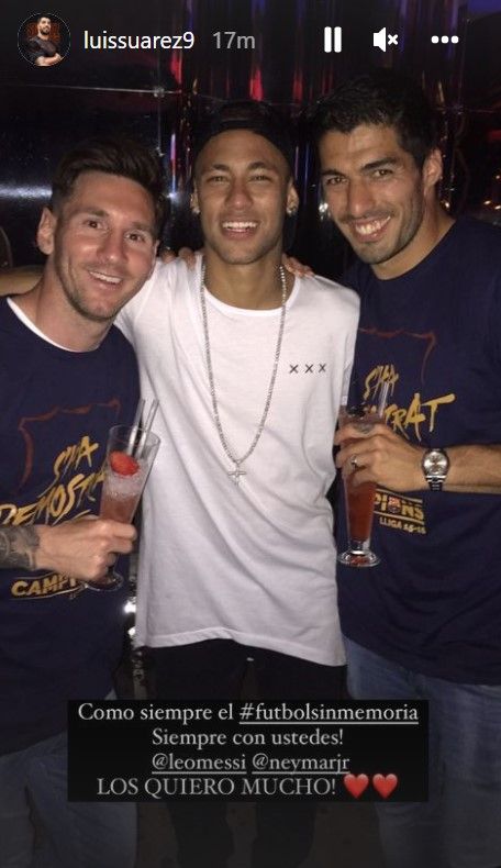 Luis Suarez a reacționat imediat, după ce a văzut că prietenii Messi și Neymar sunt huiduiți de fanii lui PSG_1