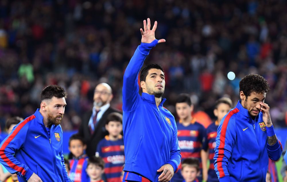 Luis Suarez a reacționat imediat, după ce a văzut că prietenii Messi și Neymar sunt huiduiți de fanii lui PSG_2