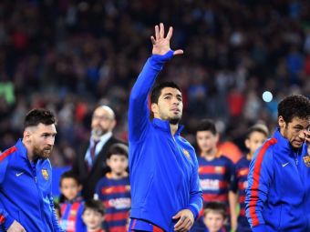 
	Luis Suarez a reacționat imediat, după ce a văzut că prietenii Messi și Neymar sunt huiduiți de fanii lui PSG
