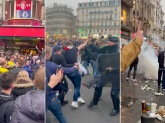 
	Fanii lui Chelsea au făcut prăpăd în Franța! S-au bătut cu jandarmii și i-au scandat numele lui Roman Abramovich
