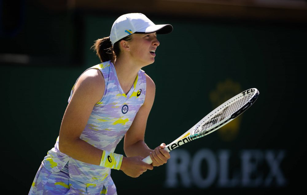 Simona Halep a pierdut semifinala Indian Wells în fața celei mai în formă jucătoare a circuitului WTA, Iga Swiatek_6