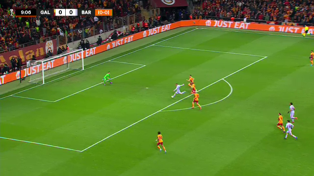 Galatasaray - Barcelona 1-2. Visul de nouă minute! Turcii au condus cu assist-ul lui Cicâldău, dar nu au rezistat în fața catalanilor_5