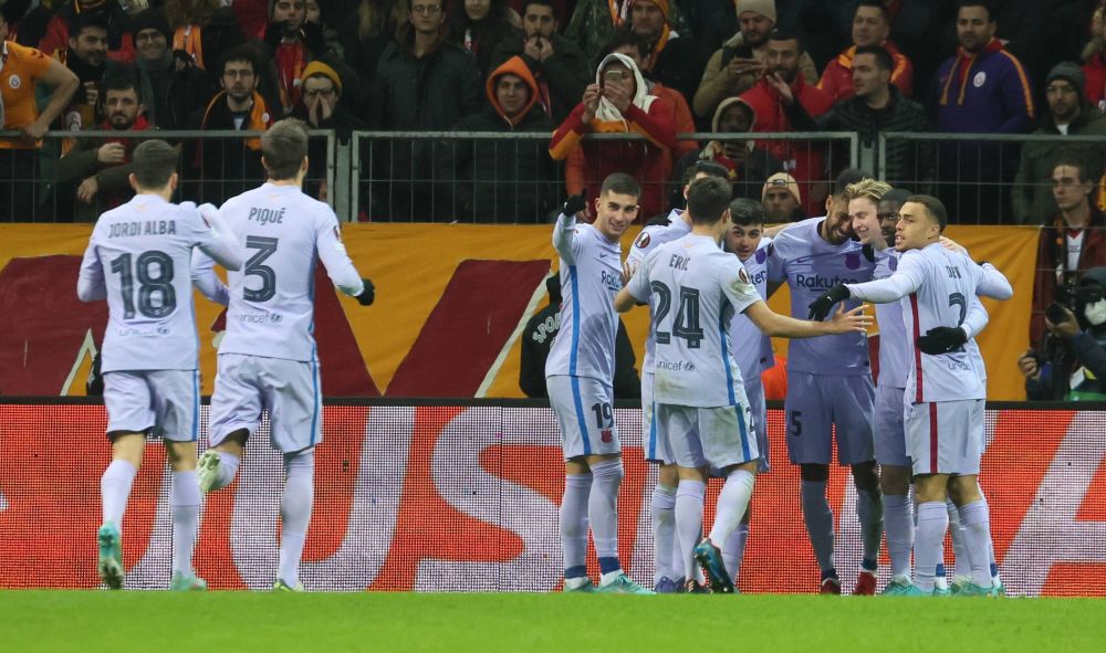 Galatasaray - Barcelona 1-2. Visul de nouă minute! Turcii au condus cu assist-ul lui Cicâldău, dar nu au rezistat în fața catalanilor_16