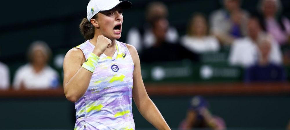 Simona Halep Iga Swiatek Iga Swiatek reacție Simona Halep Indian Wells 2022 Tenis WTA Romania WTA Indian Wells