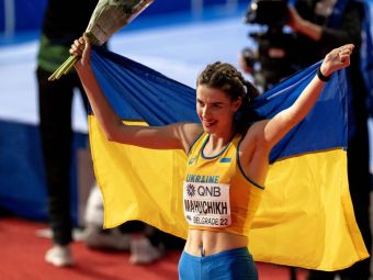 De la coșmarul din Ucraina la titlul de campioană mondială! Atleta Iaroslava Mahucih a câștigat aurul la săritura în înălțime