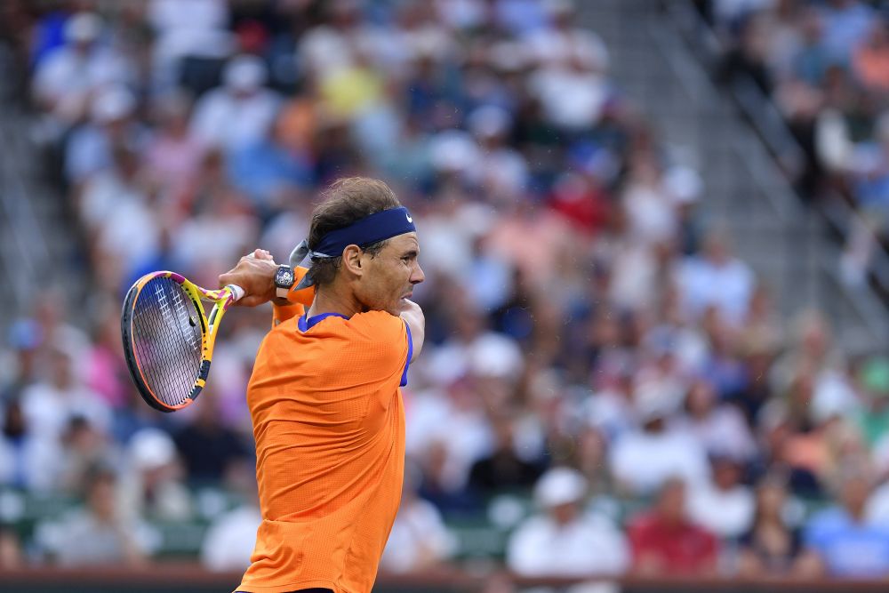 Nadal, 20-0 în 2022: „Parcă jucam golf pe vânt!” Rafael Nadal și Carlos Alcaraz au făcut spectacol timp de 3 ore în semifinala Indian Wells_12