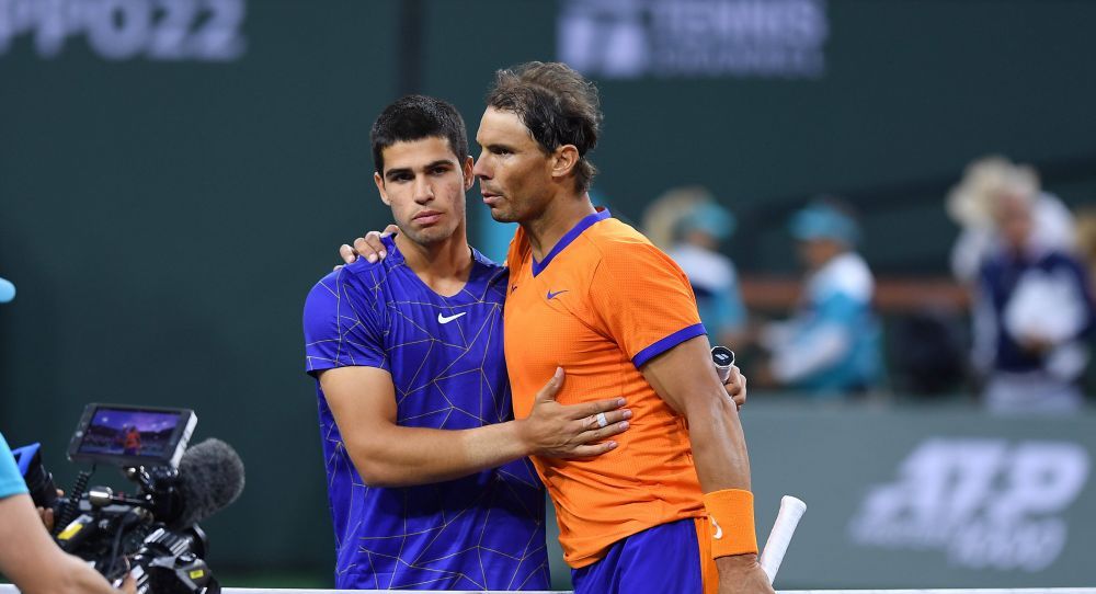 Nadal, 20-0 în 2022: „Parcă jucam golf pe vânt!” Rafael Nadal și Carlos Alcaraz au făcut spectacol timp de 3 ore în semifinala Indian Wells_7