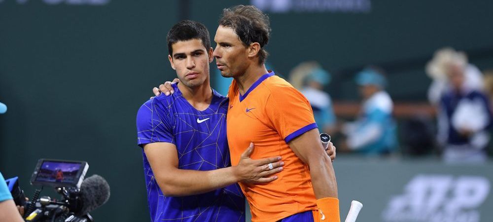 Rafael Nadal Carlos Alcaraz ATP Masters 1000 Indian Wells Indian Wells 2022 Tenis ATP