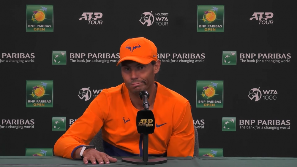 „Problema e că nu avem o regulă pentru asta.” Rafael Nadal propune schimbarea regulamentului în tenis: ce l-a deranjat la Indian Wells_5