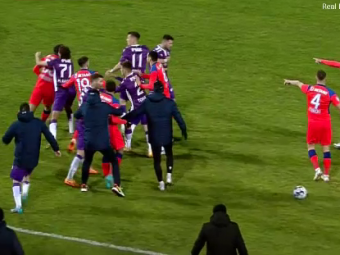 
	Trei minute de foc la FC Argeș - FCSB! Om eliminat și penalty dictat de Horia Mladinovici
