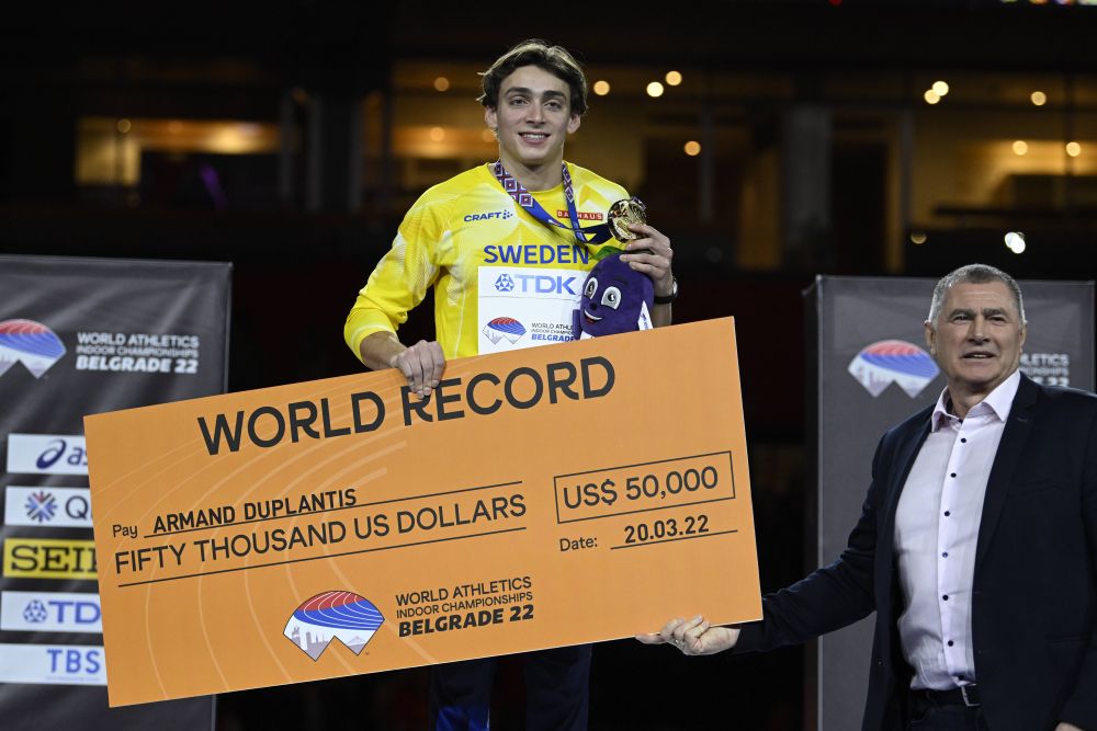 Fabulos! Armand Duplantis, nou record mondial la săritura cu prăjina_1