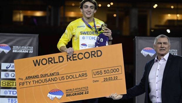 
	Fabulos! Armand Duplantis, nou record mondial la săritura cu prăjina
