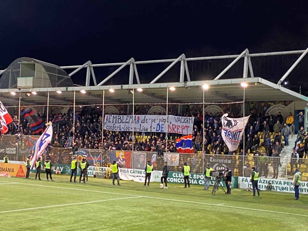 CSA Steaua smulge o remiză la Chiajna și rămâne pe 4! Cum arată acum clasamentul în Liga 2 + protestele fanilor oaspeți_3