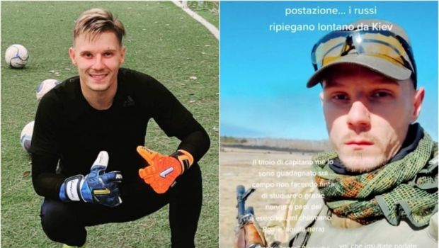 
	Un fotbalist italian născut în Rusia s-a înrolat voluntar și luptă în Legiunea Internațională a Ucrainei!
