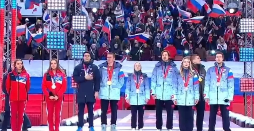 Sancțiune incredibilă primită de campionul olimpic care l-a susținut pe Putin. Ce a pățit după ce a apărut cu simbolul Z pe echipament_1