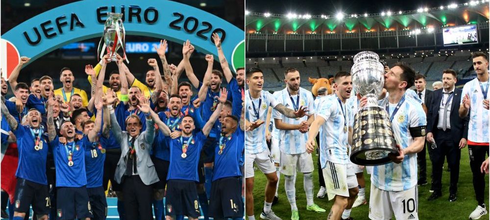 UEFA Argentina Finalissima Italia