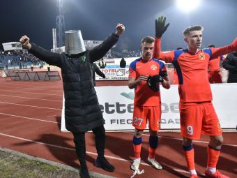 
	MM Stoica a explicat de ce a sărbătorit cu o găleată în cap după victoria cu emoții obținută în fața lui FC Argeș
