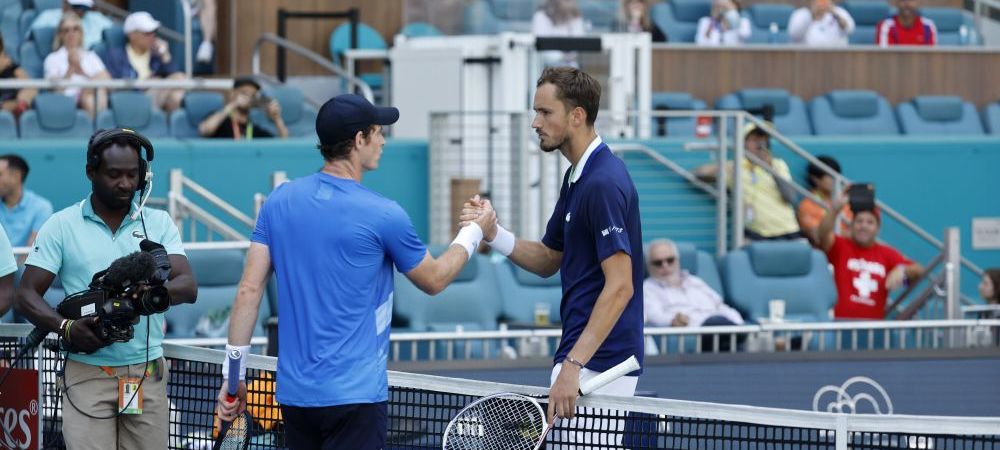 Daniil Medvedev Andy Murray Medvedev 1 ATP Miami Open