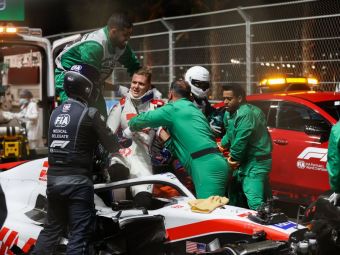 
	Care e starea de sănătate a lui Mick Schumacher după accidentul din calificări de la Jeddah. 270 km/h era viteza bolidului său&nbsp;
